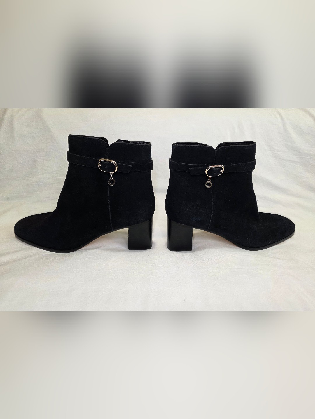 Kate Spade New York Blaire Suede Ankle Booties Size 11b Nwob